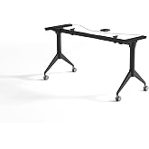 Lorell LLR60738 Training Table Base Black