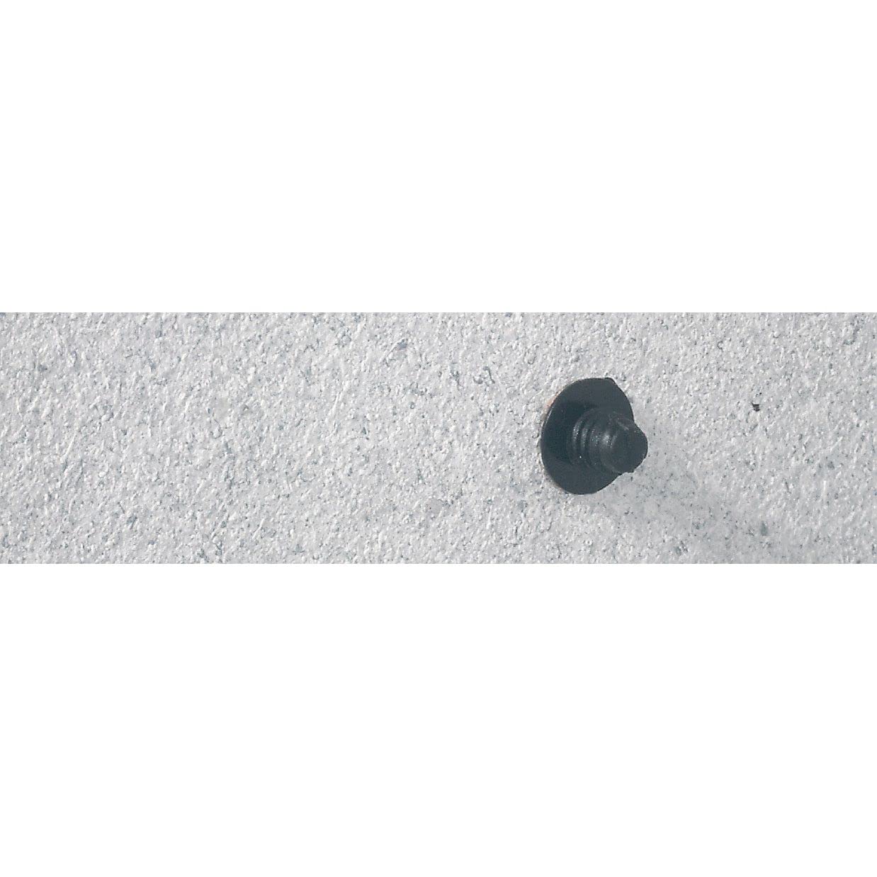 Legrand LEG9849210 Self Drill Rawl Plugs Quick Installation for Cable Ties Internal/External Use Black