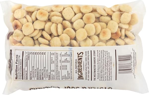 NEW ENGLAND ORIGINAL WESTMINSTER BAKERIES OYSTER AND SOUP CRACKERS, 9 OUNCE BAG (2 PACK)