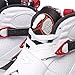 Jordan Men's Air 8 Retro, WHITE/GYM RED-BLACK-WOLF GREY