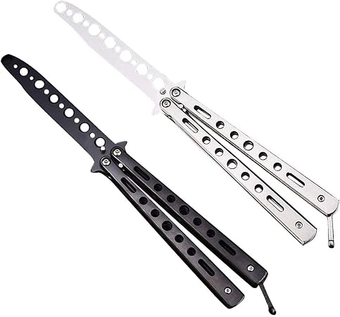 Ideal Swan 2PC Navaja Mariposa Sin Filo Cuchillo Mariposa Sin Filo ideal-swan-2pc-navaja-mariposa-sin-filo-cuchillo-mariposa-sin-filo