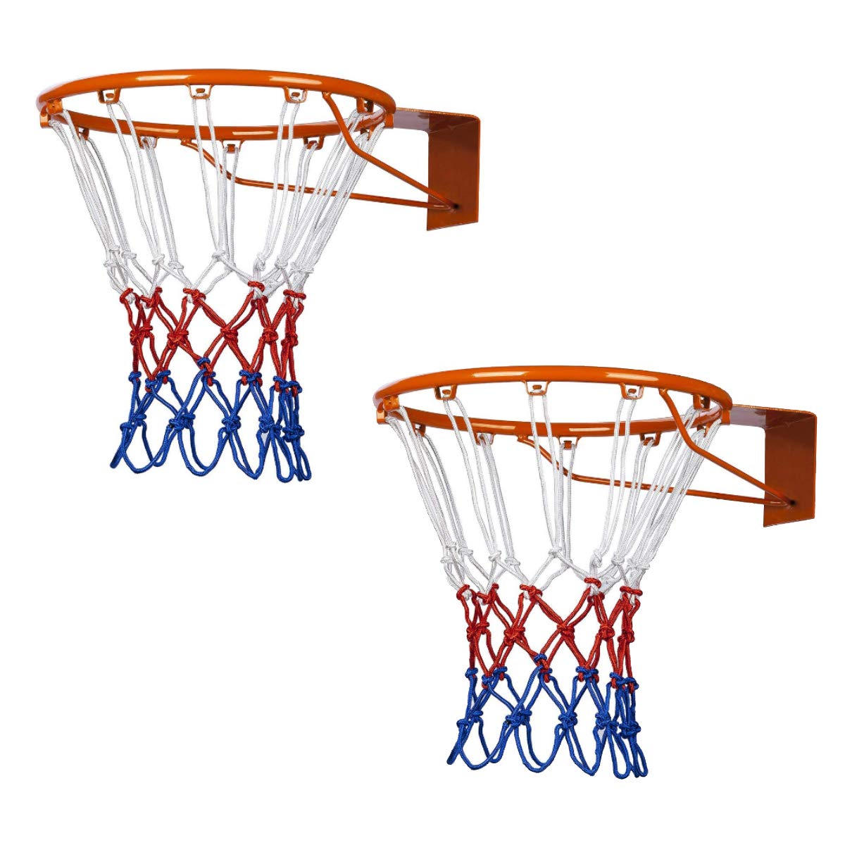 Flow.month 12 Loops Basketball net Replacement Thicker Ropes Weaved All