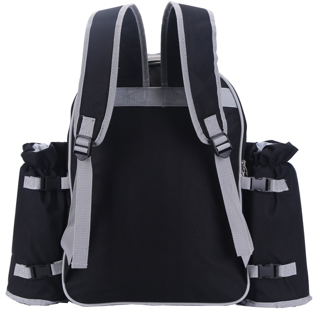 APOLLO WALKER Picnic Backpack For 4 With Cutlery Set For Picnic