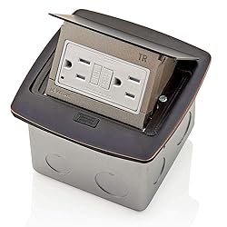 Leviton Pop-Up Floor Box with 15