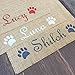 Custom puppy dog pet placemat