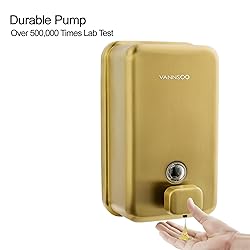 VANNSOO Wall Mounted Hand Soap Dispenser