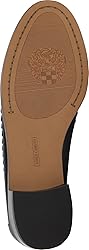 Vince Camuto Women's Calie Loafer Flat, Black, 5.5