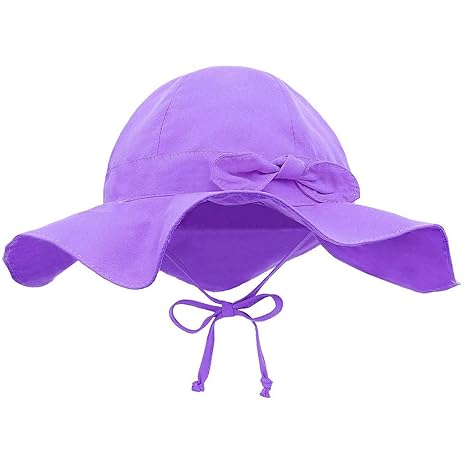Zegeey Baby MäDchen Kleinkind Sonnenschutz Sonnenhut Sommer Candy Solid Atmungsaktiv Caps HüTe MüTze Beach Outdoor Hut