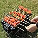 WolfWise Stainless Steel Foldable Charcoal Barbecue Grill
