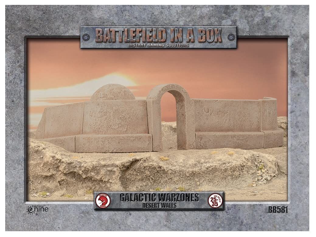 Galactic Warzones - Desert Walls