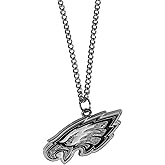 NFL Siskiyou Sports Fan Shop Philadelphia Eagles Chain Necklace with Small Charm 22 inch Team Color