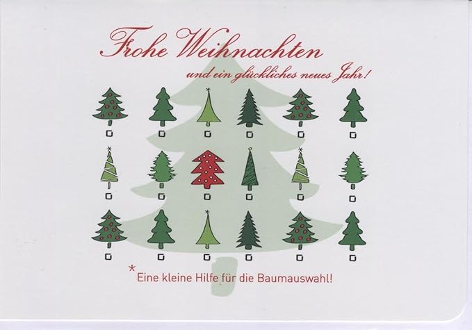 Weihnachtskarte Lustig Mit Umschlag Frohe Weihnachten Und