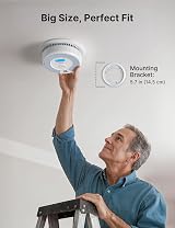 X-Sense SC07-W 3-Pack Wireless Interlinked Smoke CO Alarm with LCD Display view 6