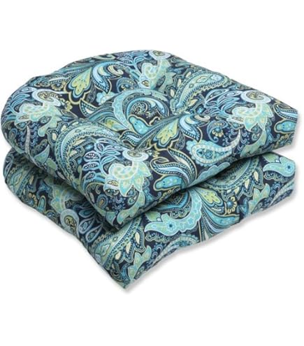 Coussins Ronds Impression Brown Et Turquoise Dalmate