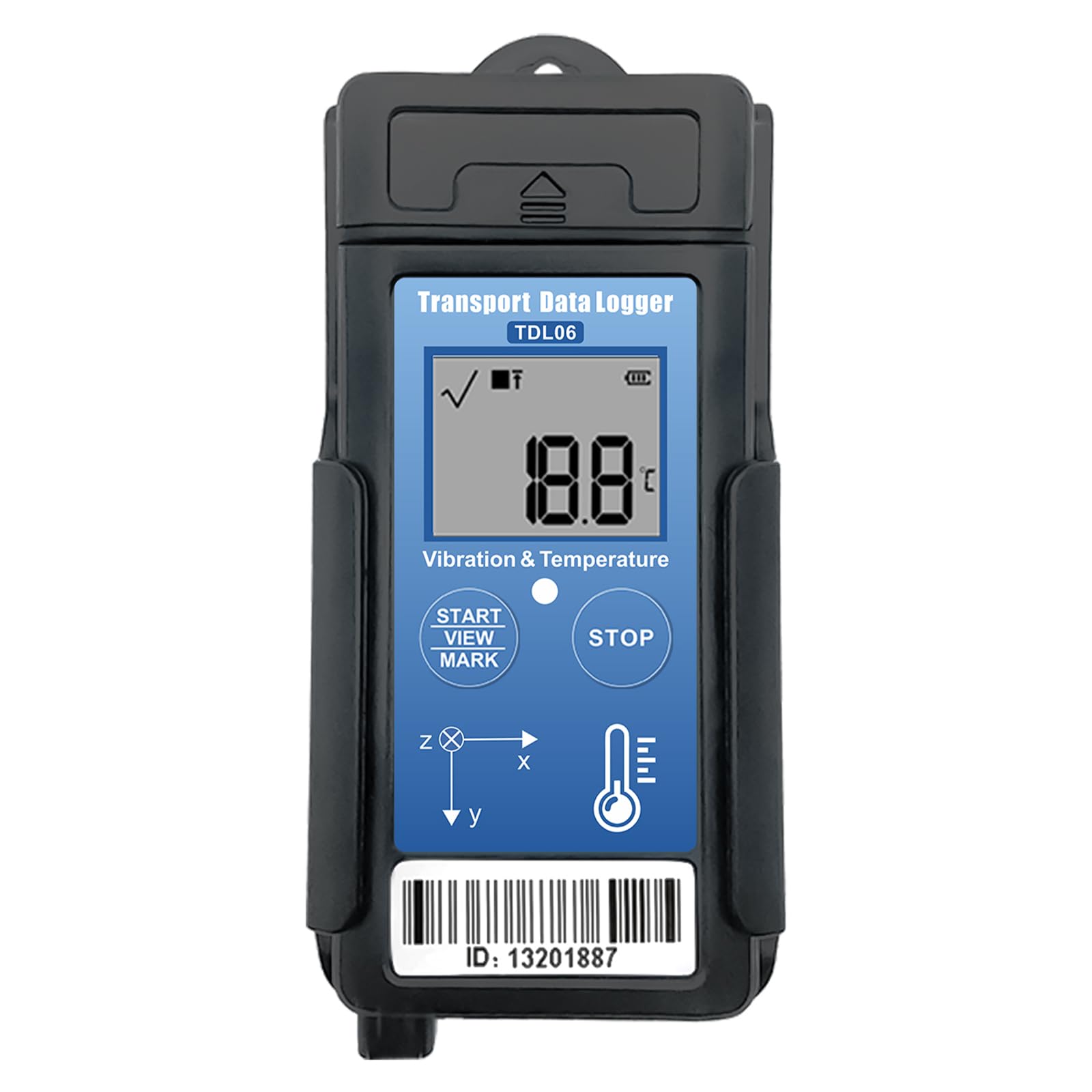 Tzone Vibration Data Logger 3-Axis Shock Datalogger