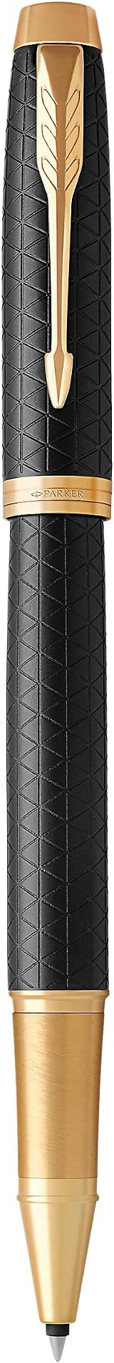 Parker IM Rollerball Pen Premium Black Gift Box Fine Point Ink