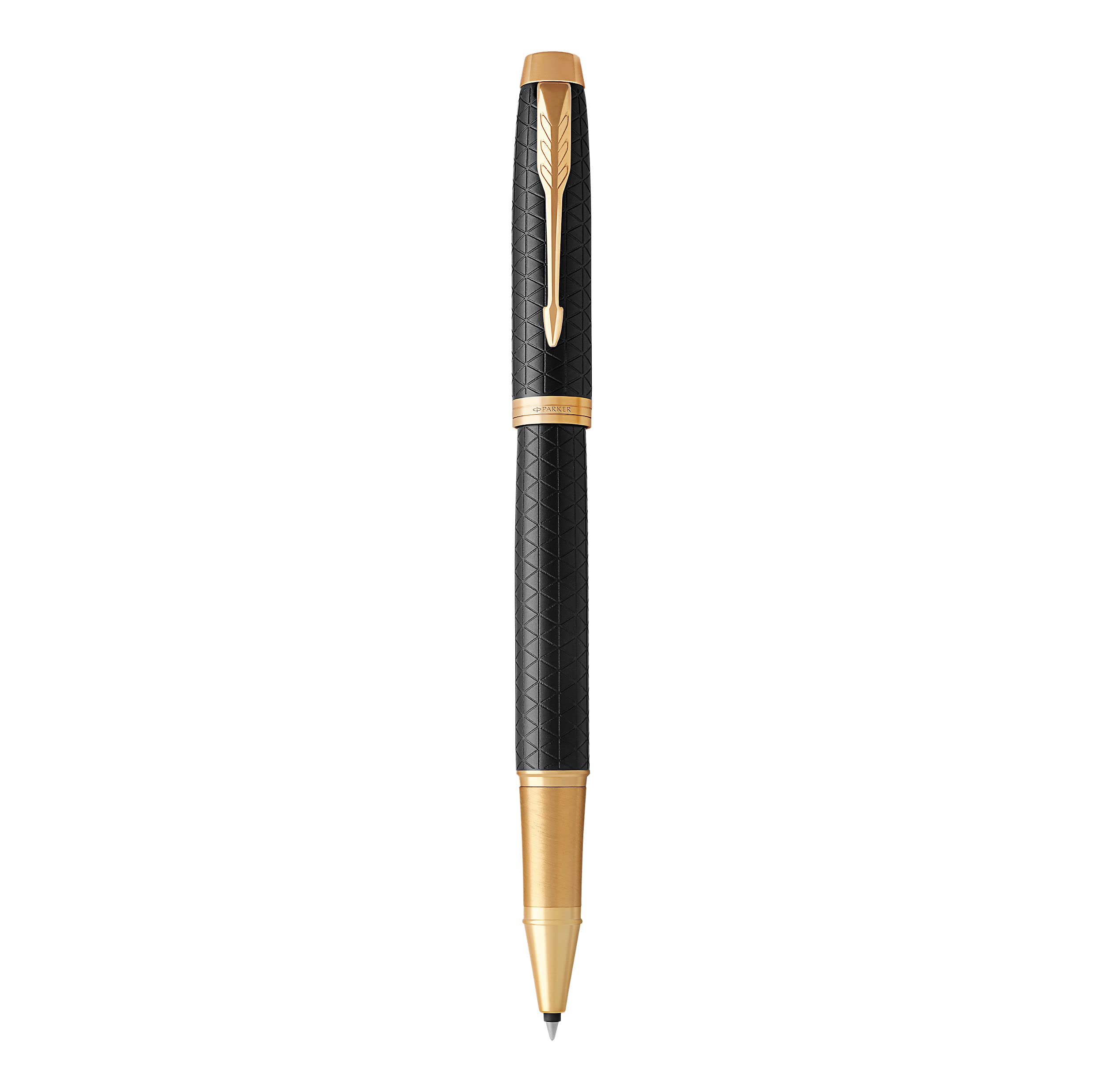 Parker IM Rollerball Pen | Premium Black | Fine Point Black Ink | Gift Box