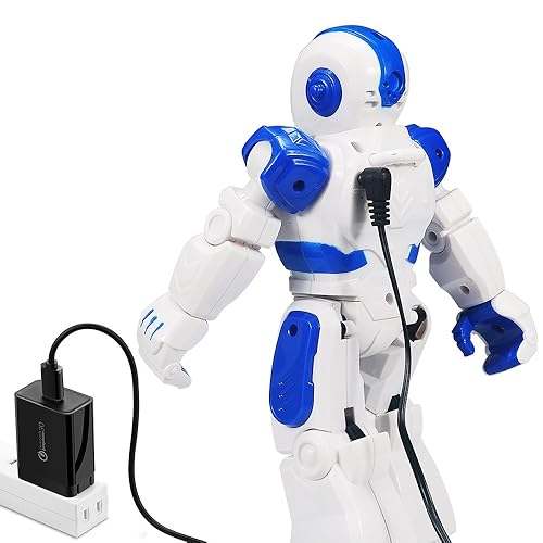 Kid's Remote Control Robot with LED Eyes, Dancing, Singing