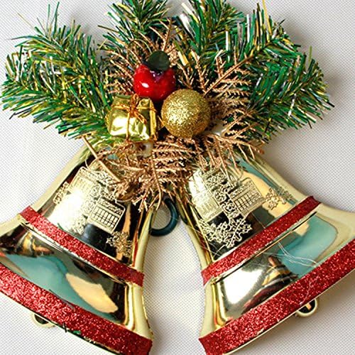 Christmas Double Bells Decoration Bell Ornaments Great To Help Create A Festive Environment
