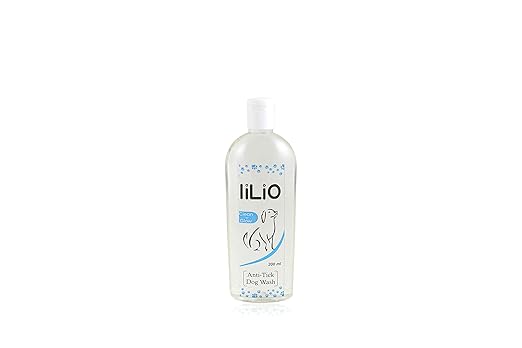 Iilio Antifungal & Anti-Tick Dog wash Ingredient for Itchy Skin, Allergies, Other Various Skin irritations or rashes and Smell. (200 ml)