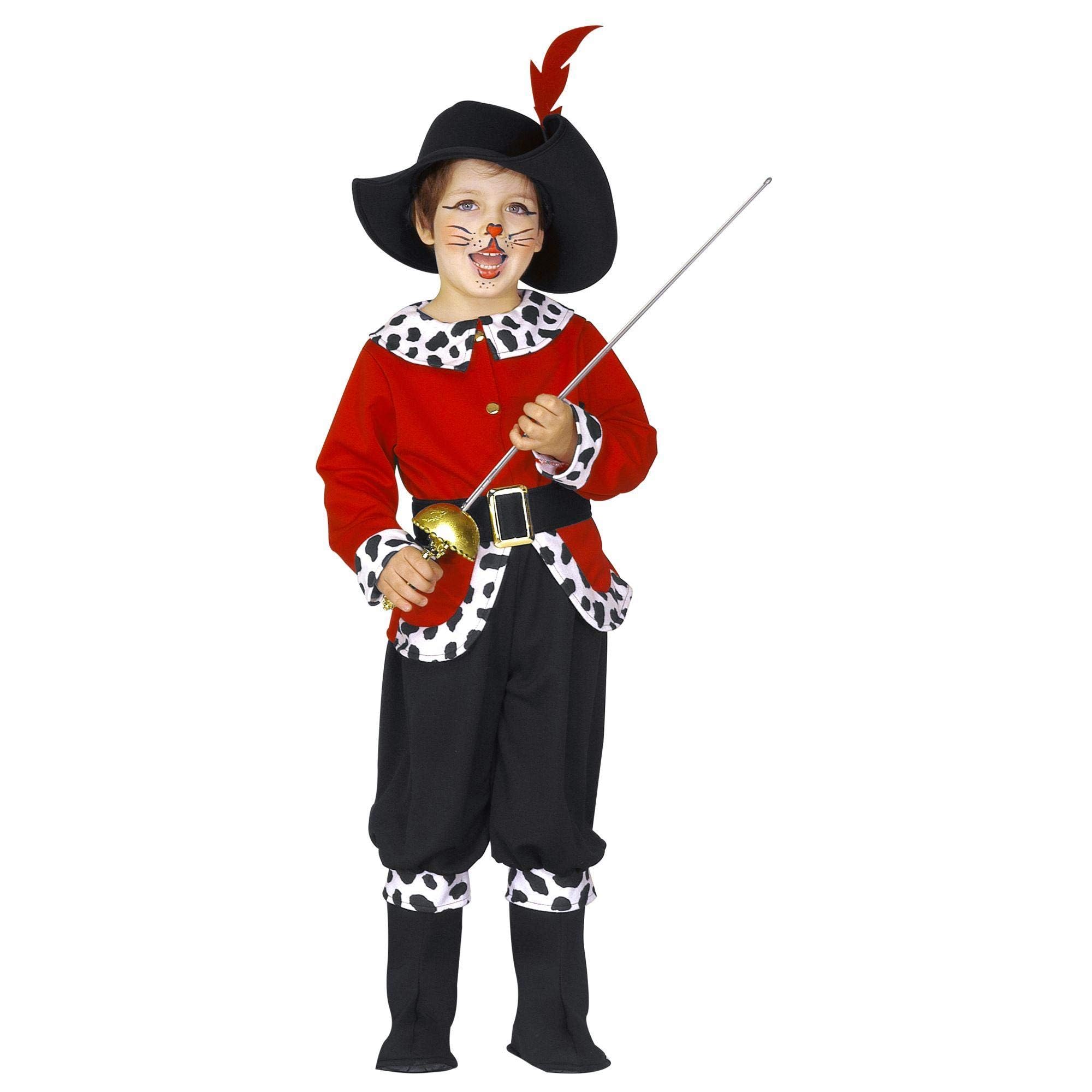 W WIDMANN MILANO Party Fashion - Children's Costume Boots Cat Fairy Tale Fancy Dress