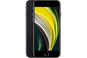 Apple iPhone SE, 128GB, Black - Fully Unlocked (Renewed)