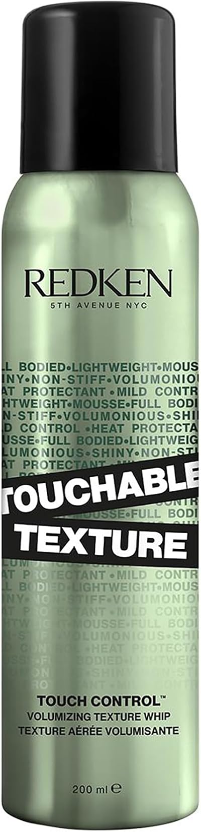 Redken Touchable Texture Volumising Foam for Shine and Strong Flexible Hold