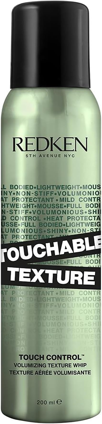 Redken Touchable Texture Volumising Foam for Shine and Strong Flexible Hold