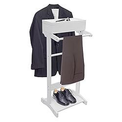 JINHZIXIU Wood Suit Rack Suit Stand for Man and