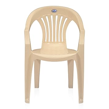 Nilkamal Ergonomic Designed Plastic Armchair Offering A Relaxing Seating Experience Indoor