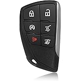 Keylessbest Replacement for 2020-2025 Chevrolet Suburban Tahoe Key Fob Remote Control YG0G21TB2 6 Buttons 433MHz