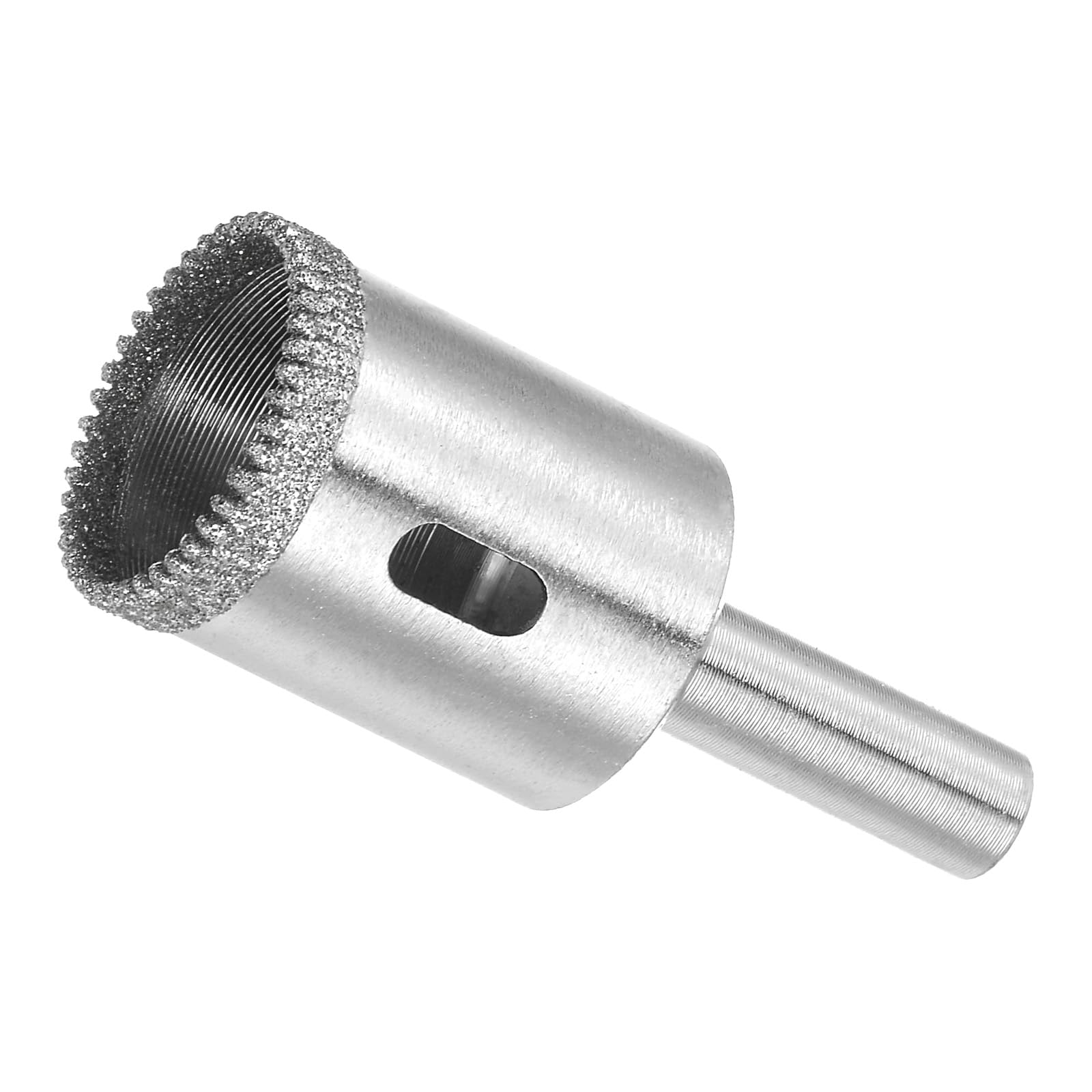 CoCud Diamond Hole Saws Drill Bits, 22mm / 7/8" Drilling Diameter, Serrated Nickel Plated Drill Bit - (Applications: for Glass Ceramic Tiles Marble Stone) — image 1