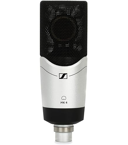 Sennheiser MK 4 コンデンサーマイク Sennheiser MK 4 Cardioid Condenser Microphone Set with Shockmount