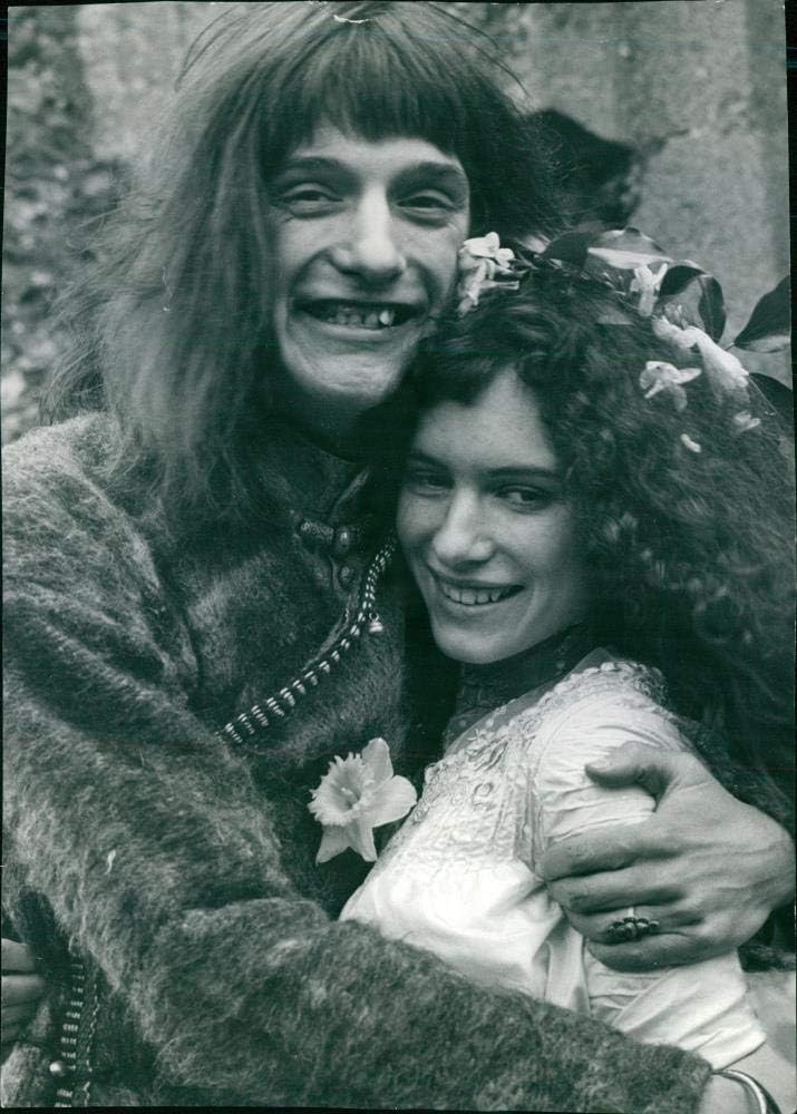 Photographs - Vintage photo of Hon James Edward Lascelles and Former Fredericka Ann Duhrssen in Their Wedding Day