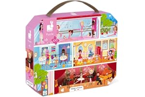 Janod 100 Piece Dance Academy Ballerina Puzzle – Ages 5 + - J02777