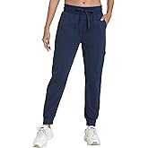 XINGPAOZHE Women's Quick-Dry Lightweight Joggers - Elastic Waist Hiking Pants with Pockets for Outdoor, Athletic & Travel