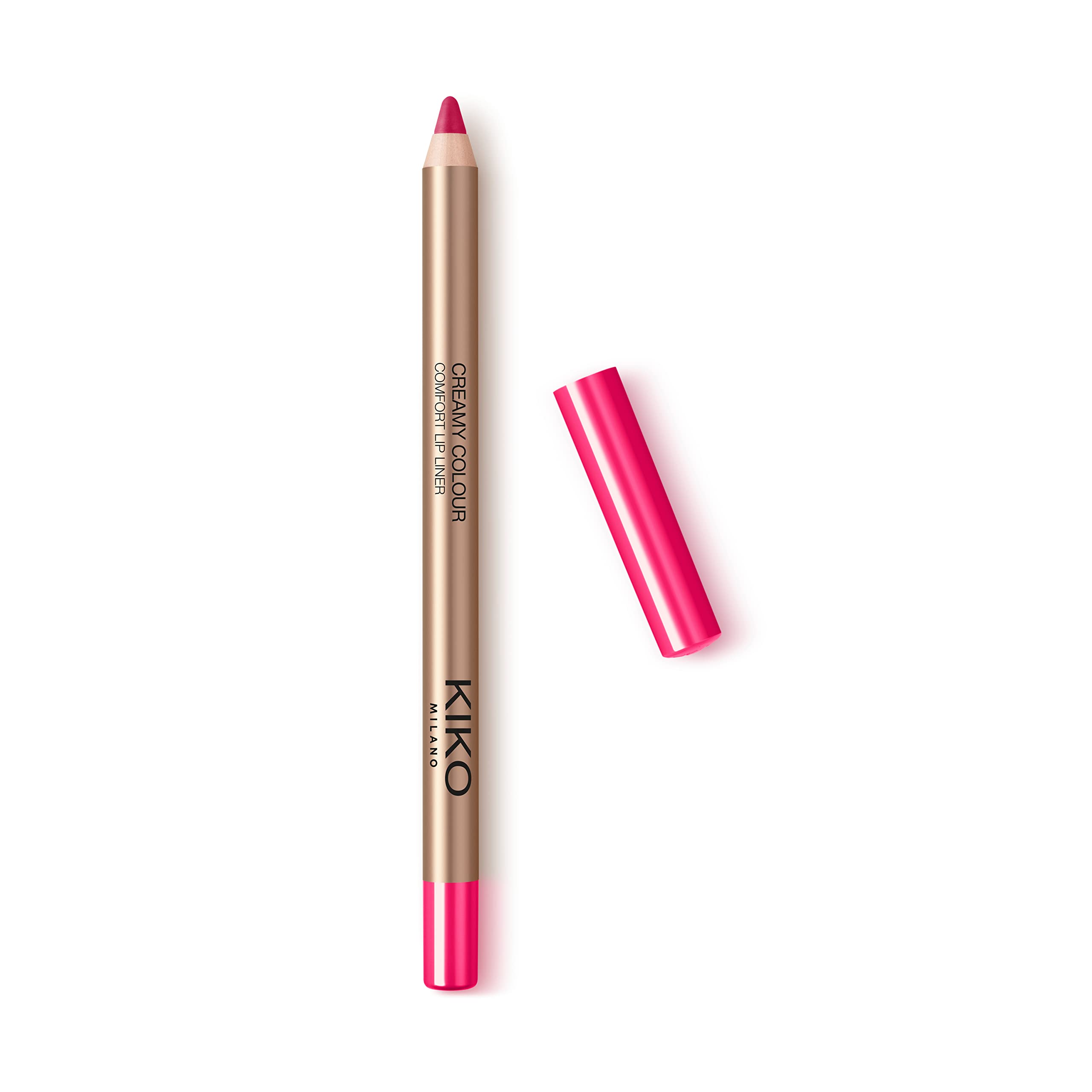 KIKO Milano Creamy Colour Comfort Lip Liner 15 | Long-lasting Pencil, 15 Raspberry — image 1