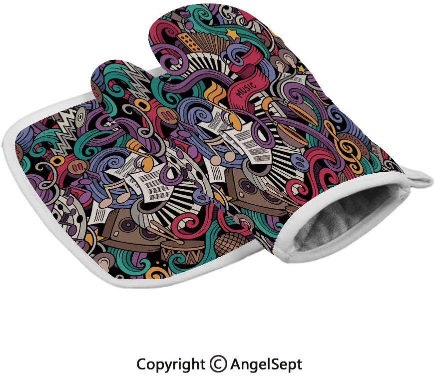 Best Punk Music Oven Mitt