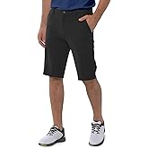 33,000ft Men's Golf Shorts Dry Fit, Lightweight Quick Dry Golf Stretch Shorts with Pockets 11" Inseam for Travel Casual