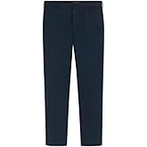 Van Heusen Mens Temperature Control Slim Fit Flat Front Stretch Dress Pant, Non-Iron, Stretchable Waistband, Cooling Fabric