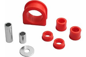 ATZTNUO 8.10103R Rack and Pinion Bushing Kit for Toyota 4Runner 1996-2002, Tacoma 1995-2004, Pickup 1995,Replaces #8.10103R Steering Gear Bushing Set, Direct Fit Replacement(Red)
