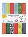 Paperhues Blue-Green-Red Celebration Collection Handmade Scrapbook Papers 8.5x11
