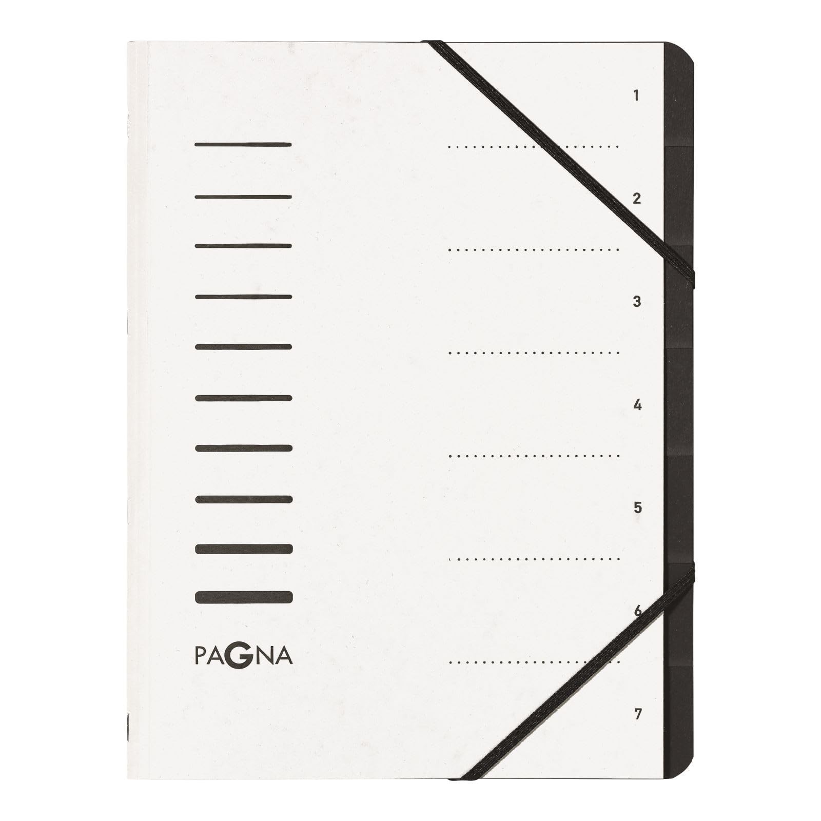 Pagna 40058-08 Folder 7 Pieces White
