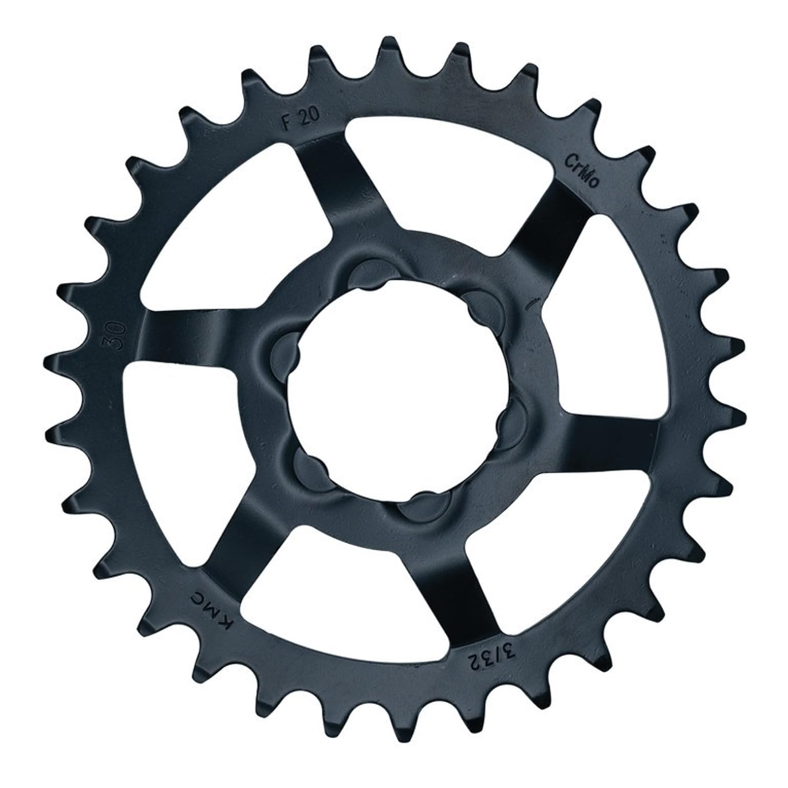KMC Shimano Narrow Sprocket, Black, 30T