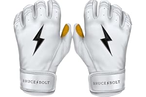 BRUCE BOLT Original Series Short Cuff Batting Gloves - Multiple Colors - Adult & Youth Sizes