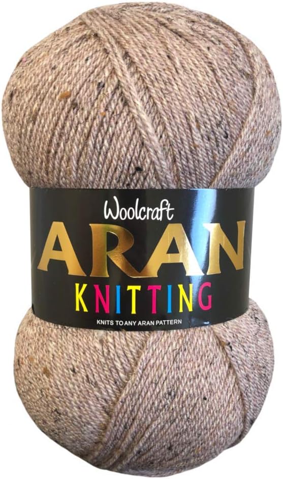 Aran 400g with Wool,Woolcraft Yarn, 30 Colour's (Haze 901) Amazon.co.uk Kitchen & Home