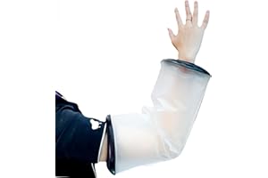 KEEFITT PICC Line Shower Cover Extra Large, PICC Line Shower Cover for Upper Arm, Waterproof Arm Cast Cover for Chemotherapy 