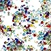 Md trade Rainbow Gravel Aquarium Marbles Decorative Colored Pebble Gravel for Fish Tank,542g /19oz