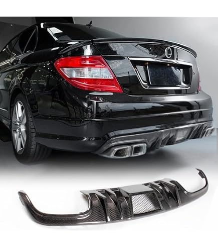Rear Bumper Tow Hook Cover – Fits Mercedes W204 C280/C300/C350/C63 (2008-2011)