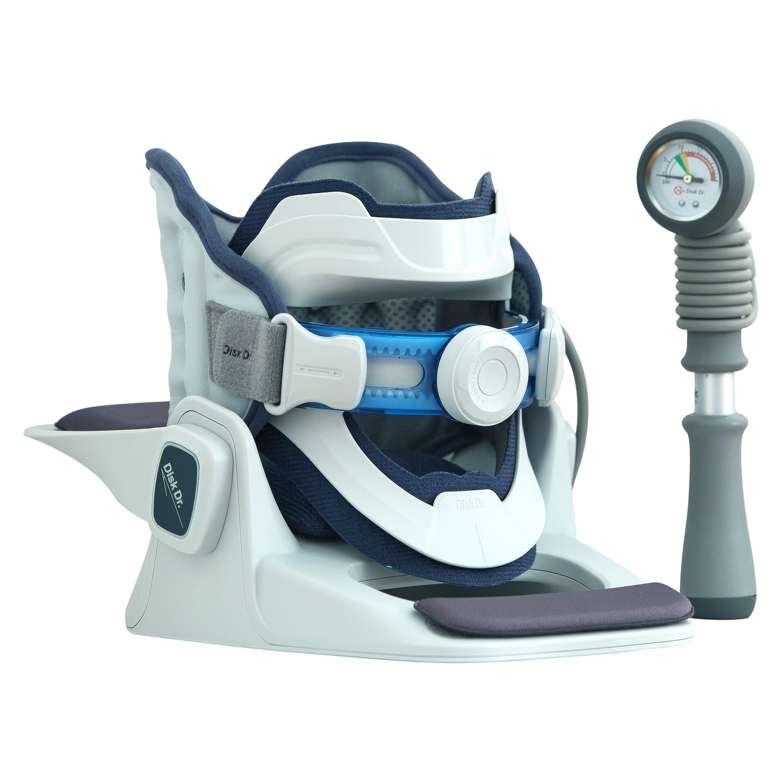 Photo 1 of Disk Dr. Cervical Neck Traction Device, Upgraded Lying Support Neck Stretcher Device & Powerful Air Column Neck Brace Cervical Collar, Neck Cloud - Cervical Traction Device For Neck Support (CS500 G2)